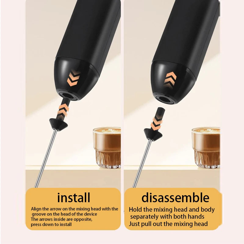 Your coffee ready in seconds: the Electric Frother that makes your routine easier!