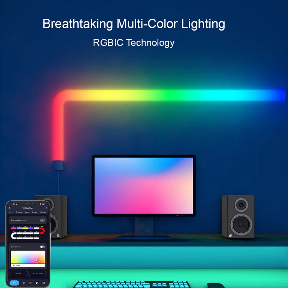 Smart RGB WiFi Wall Lamp