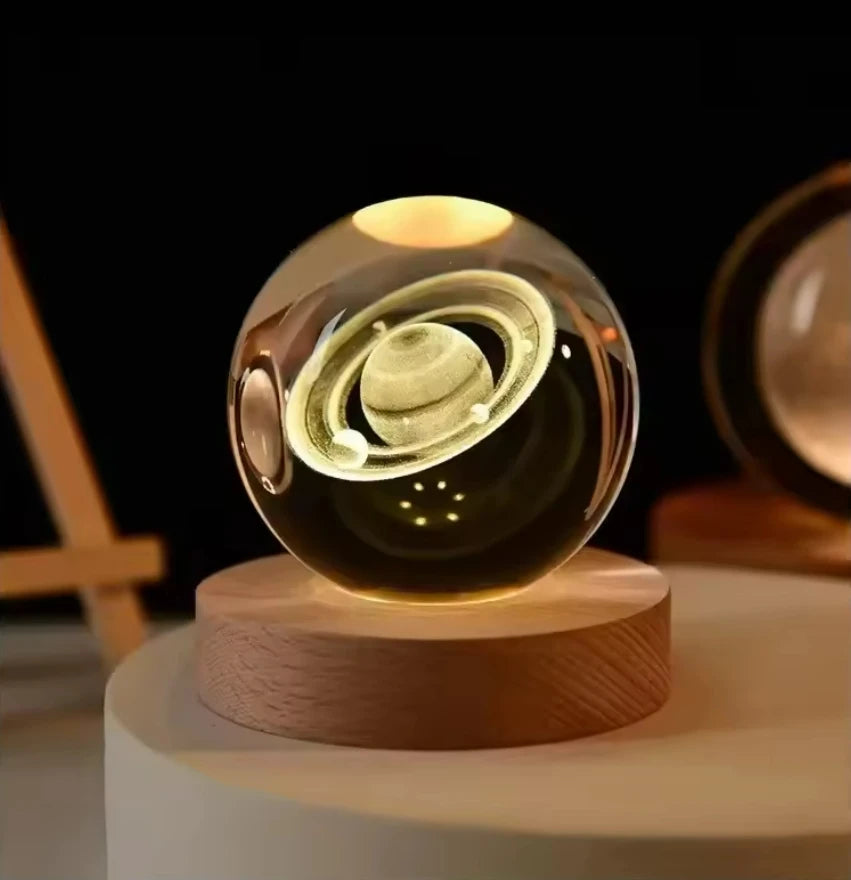 LED Night Light Galaxy Crystal Ball