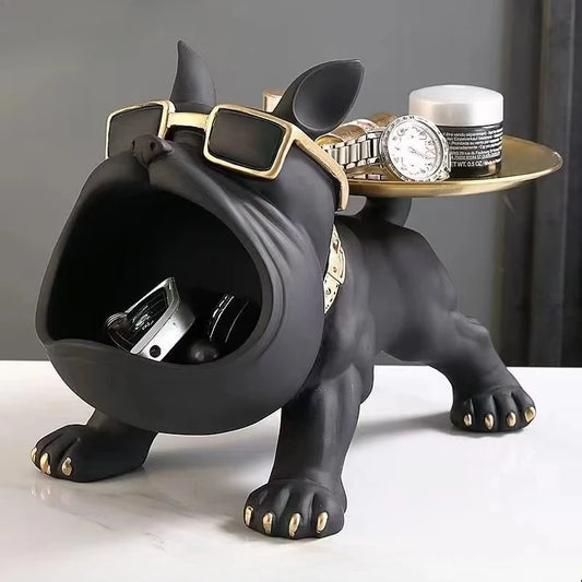 bulldog decorative figurine